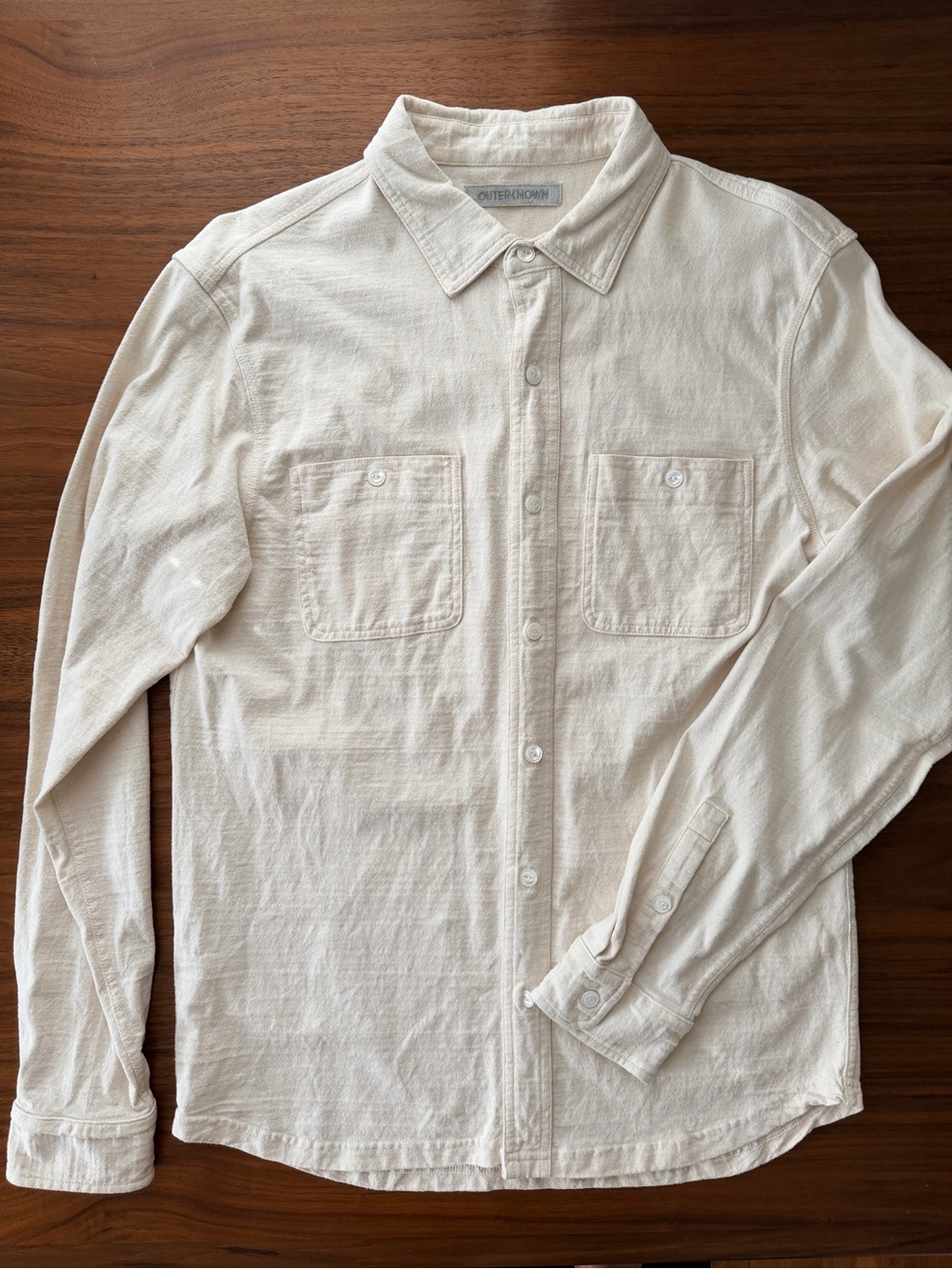 Outerknown The New Denim Project Knit Shirt - Medium